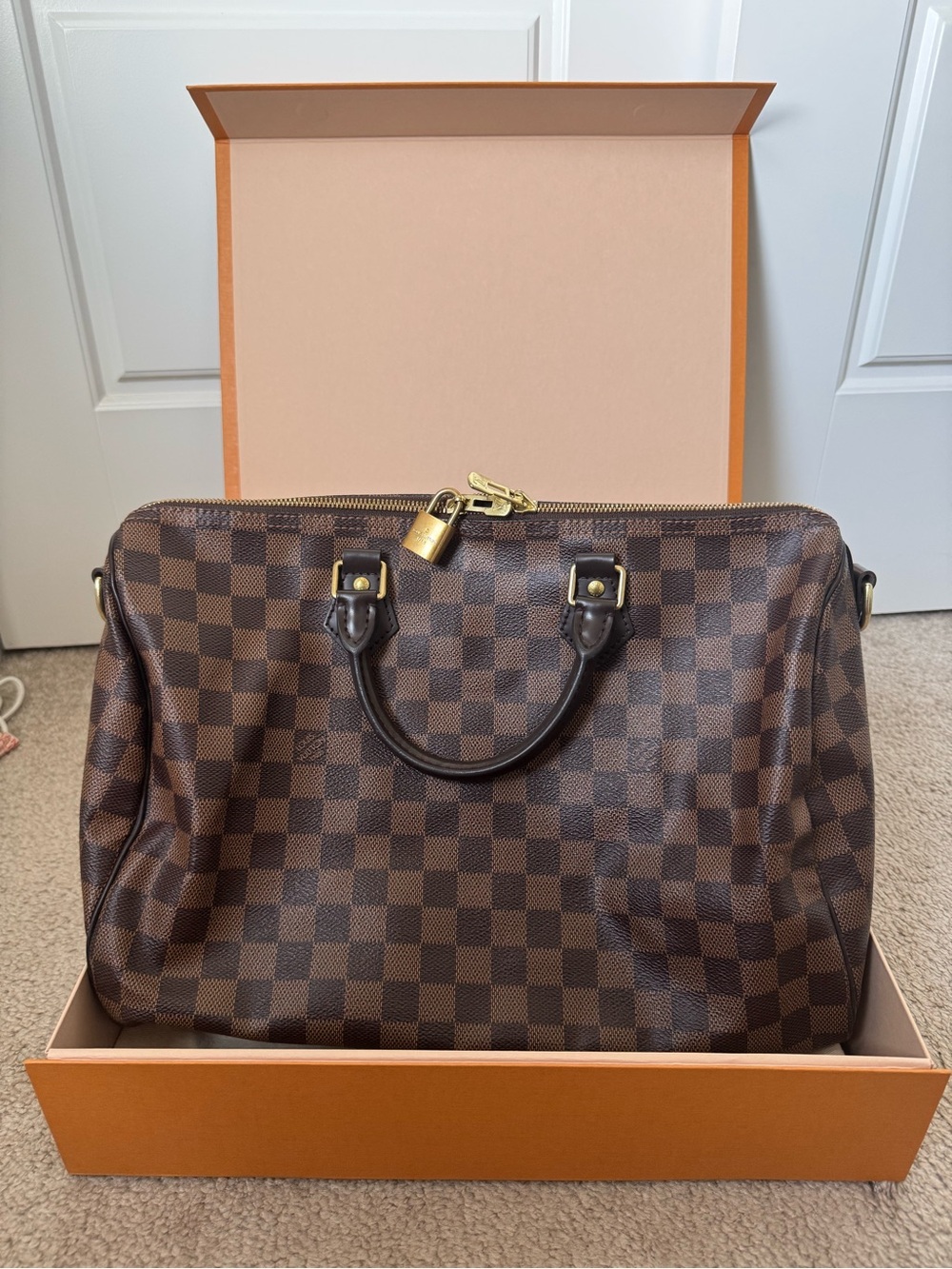 Louis Vuitton Speedy 35 BA. NM